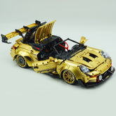 1:8 Porsche GT3 RS Gold Concept | Dual mode switching | 3824+PCS